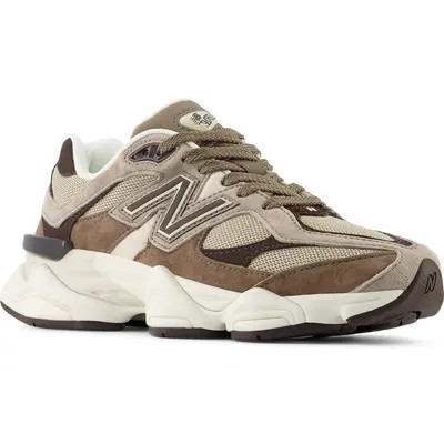 New Balance Gender Inclusive 9060 Sneaker in Black/Phantom at Nordstrom, Size 14.5 Women's | Nordstrom