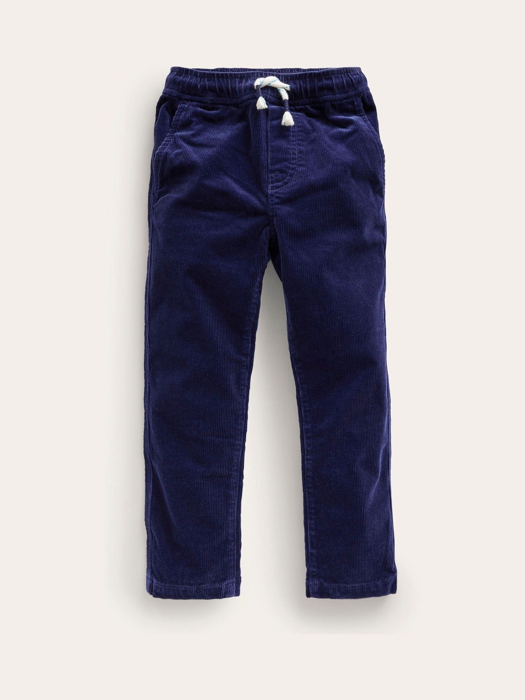 Boden Boden Blue Slim Pull-on Trousers | Next US
