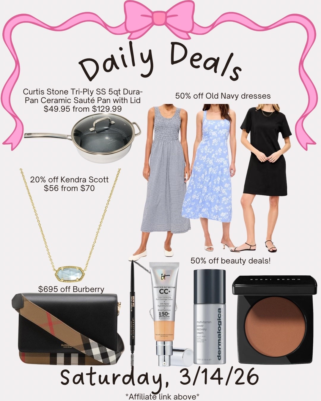 Daily deals! 

#LTKSaleAlert #LTKSpringSale #LTKBeauty