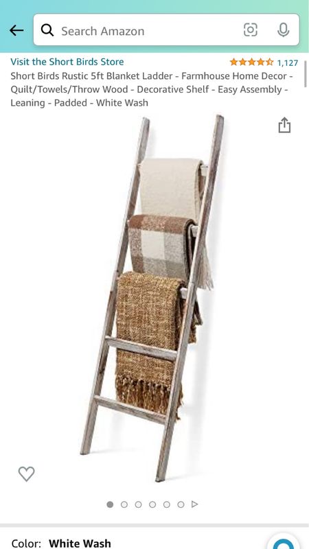 Amazon blanket ladder

#LTKunder100 #LTKhome #LTKsalealert
