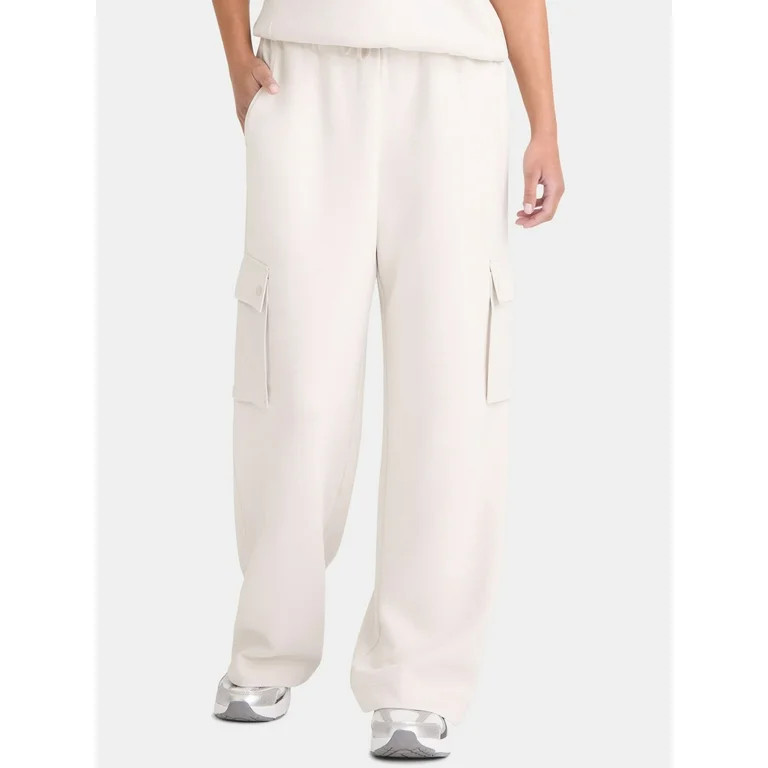 Avia Women's Cargo Knit Pants, Sizes XS-XXXL | Walmart (US)