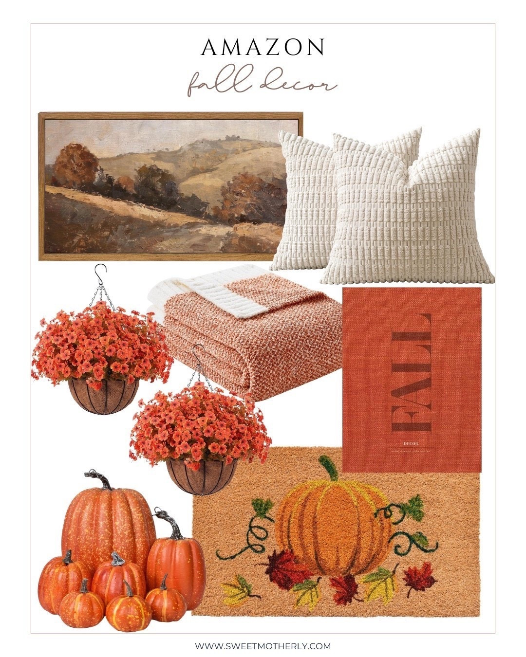 Amazon fall decor for your porch, living room and bedroom. I love faux pumpkins because they stay fresh all season long!

#LTKHome #LTKSeasonal #LTKFindsUnder100

#LTKHome #LTKFindsUnder100 #LTKSeasonal