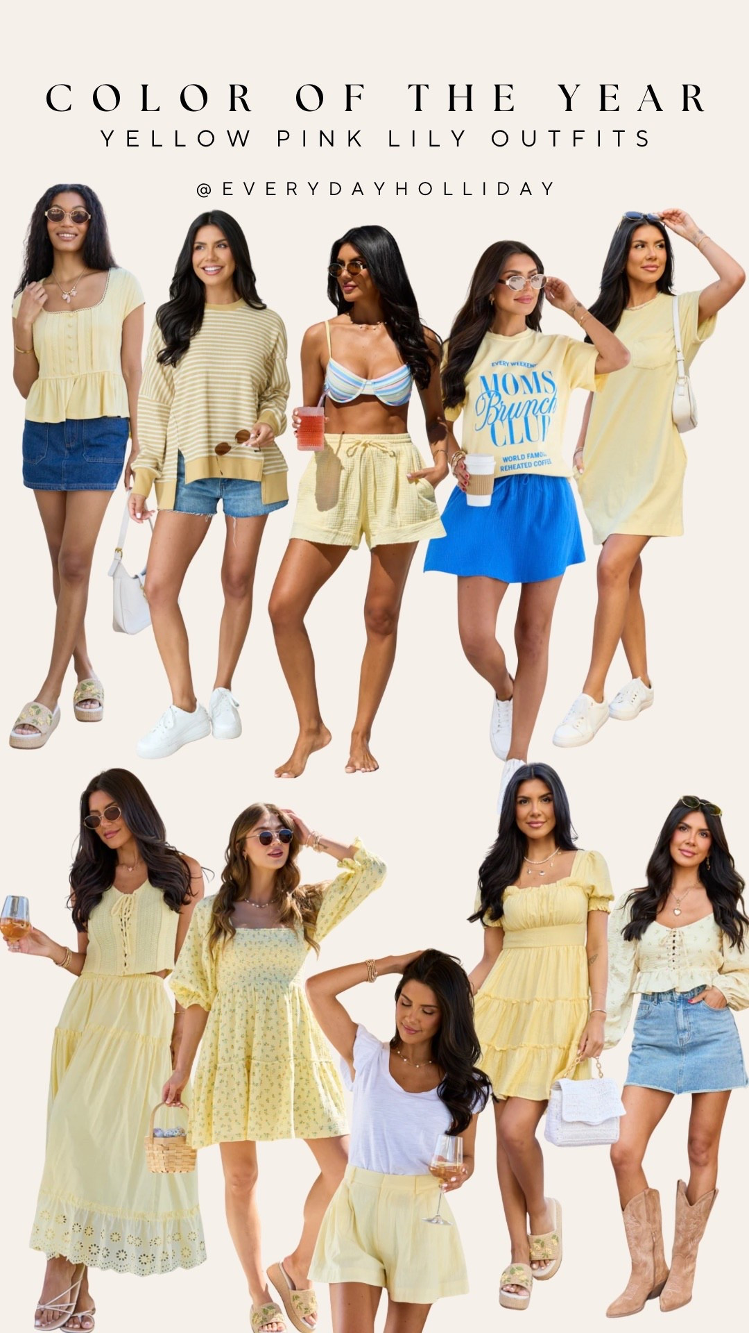 Yellow is having its moment and Pink Lily is delivering 💛 Dresses, sets, tops, minis — every style you need in the color of the season, all under $100. This roundup basically styled itself. Which look is calling your name — the eyelet maxi or the puff sleeve mini?​​​​​​​​​​​​​​​​

#LTKootd #LTKBeauty #LTKgrwm