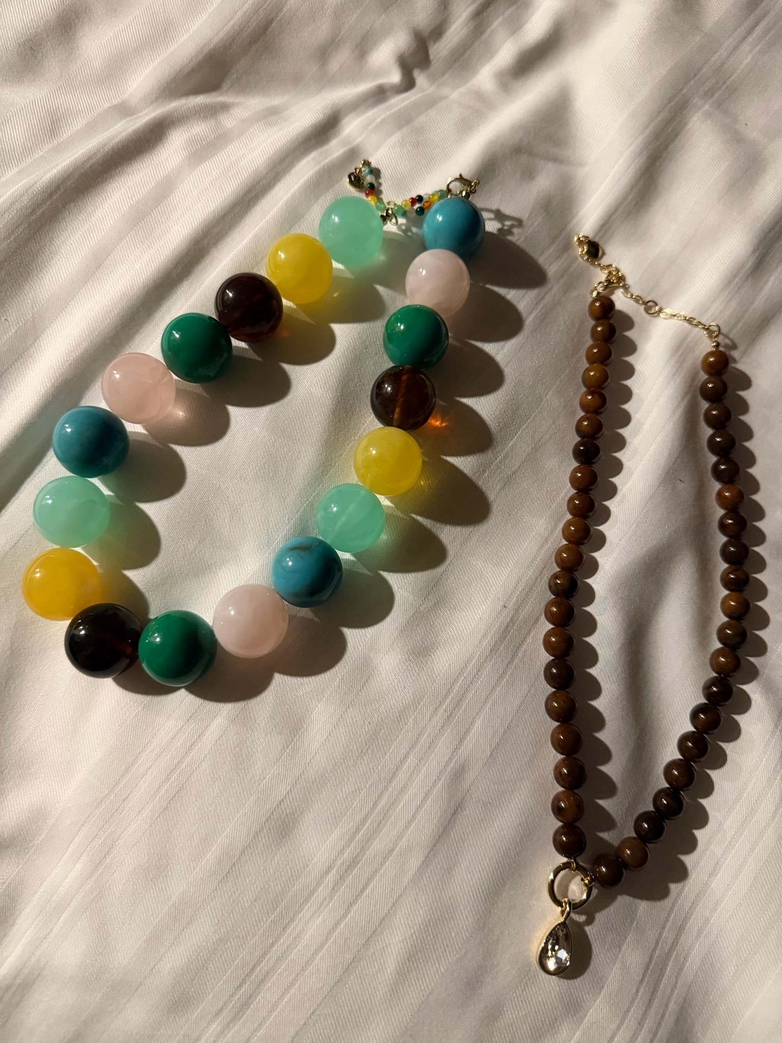 Pops of color all summer, please!! 🤎💛🩵 BaubleBar has the cutest necklaces for spring & summer! 20% off ✨

#LTKMothersDay #LTKSeasonal #LTKSaleAlert