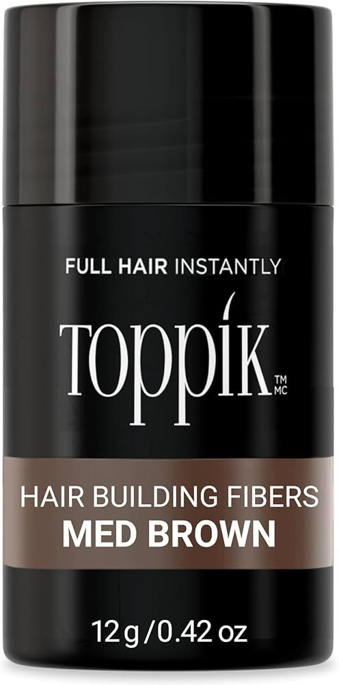 Toppik Hair Building Fibers, Fill In Fine or Thinning Hair Instantly Thicker, Fuller Looking Hair... | Amazon (US)