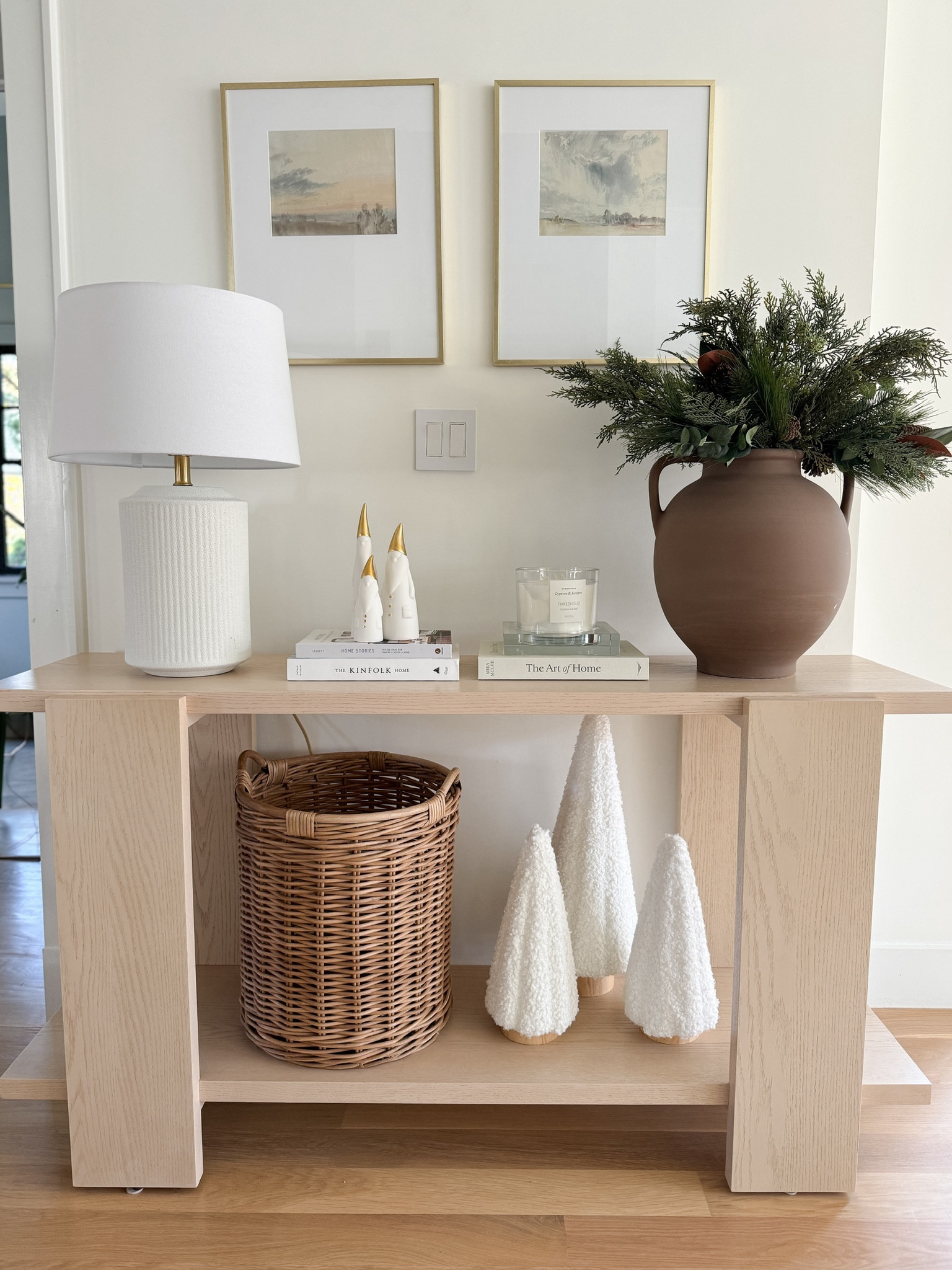 Affordable and attainable Christmas decor entryway styling!

Home decor, holiday decor, Christmas decor, entryway styling, ceramic trees, ceramic vase 

#LTKHoliday #LTKSaleAlert #LTKHome