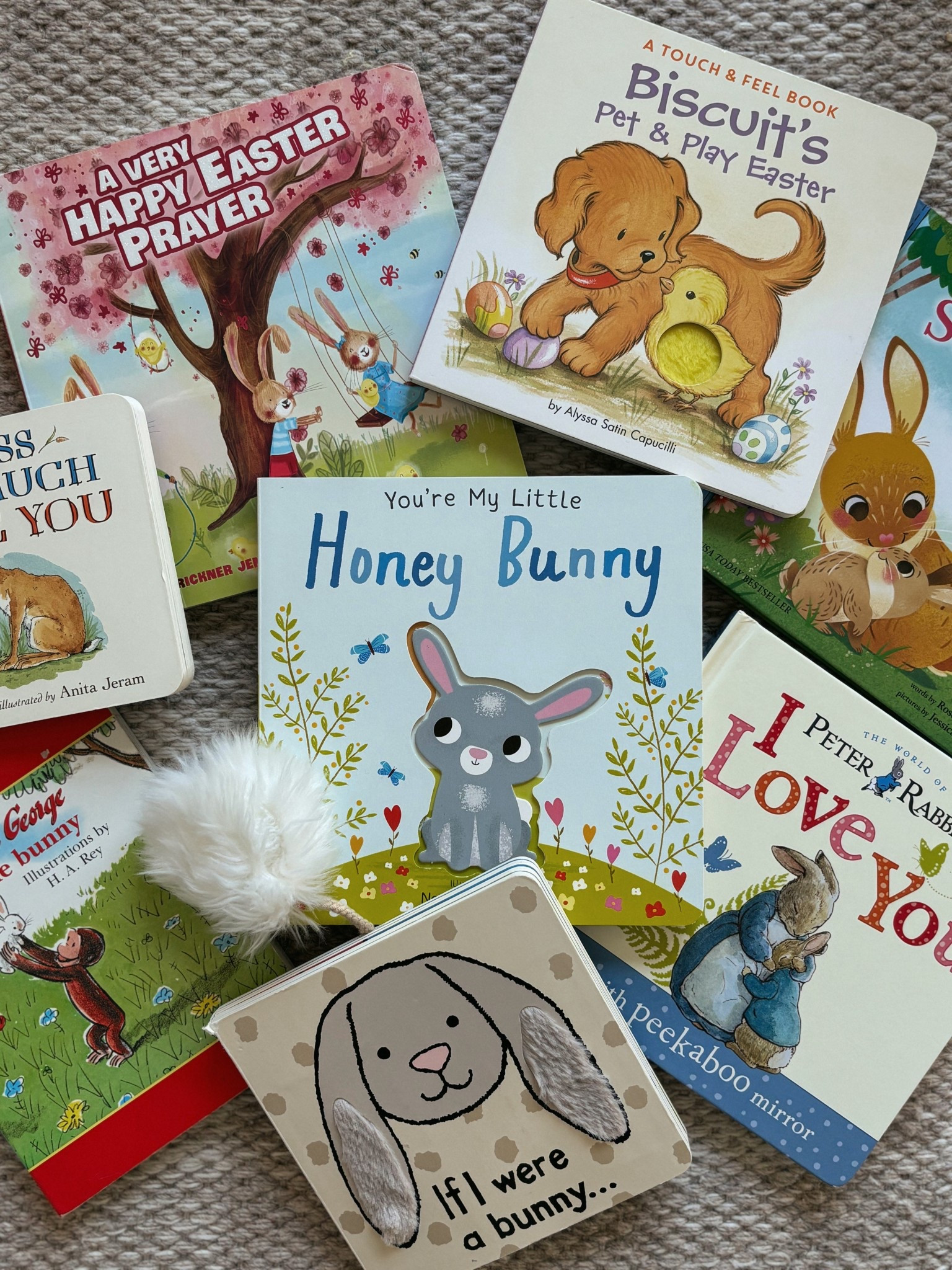 Easter + spring board books 🐰

Simple, colorful board books that celebrate spring. Perfect for your little one’s Easter basket or adding a fresh touch to your seasonal book rotation 🤍

Easter board book, spring baby books, toddler Easter basket ideas, baby’s first Easter, seasonal kids books, spring toddler activities, neutral Easter basket ideas, Christian kids books, board books for babies 🌸

#LTKBaby #LTKKids #LTKSpringSale