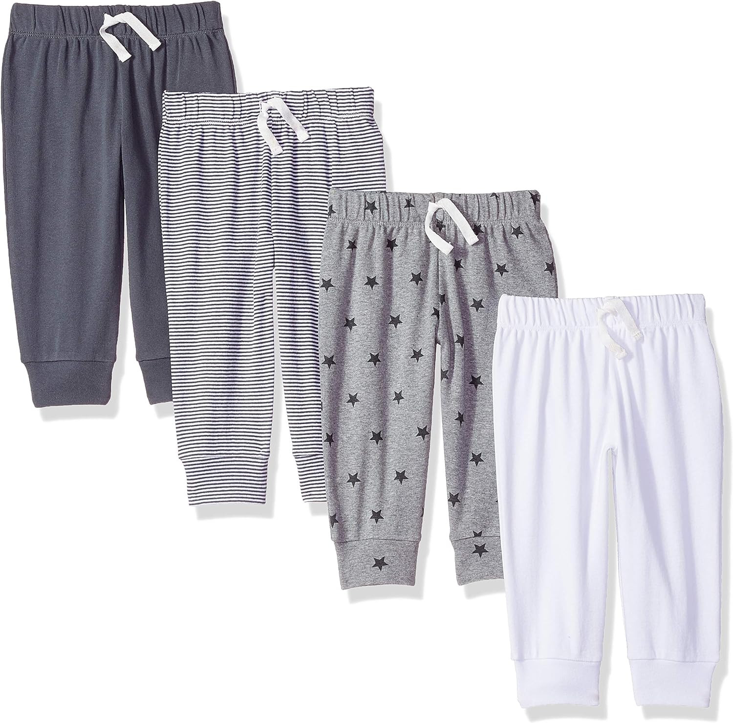 Amazon Essentials Unisex Babies' Cotton Pull-On Pants, Multipacks | Amazon (US)