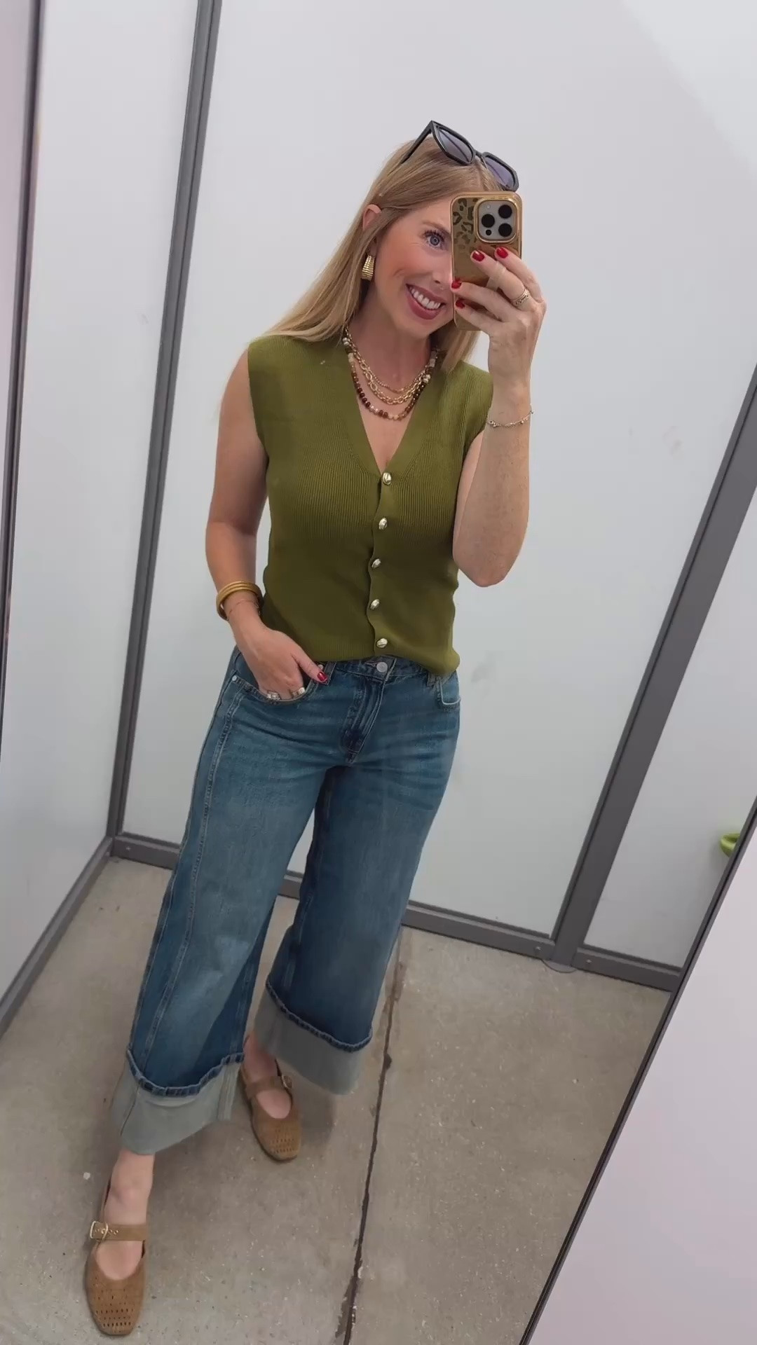 Walmart outfit, sweater tank

#LTKootd