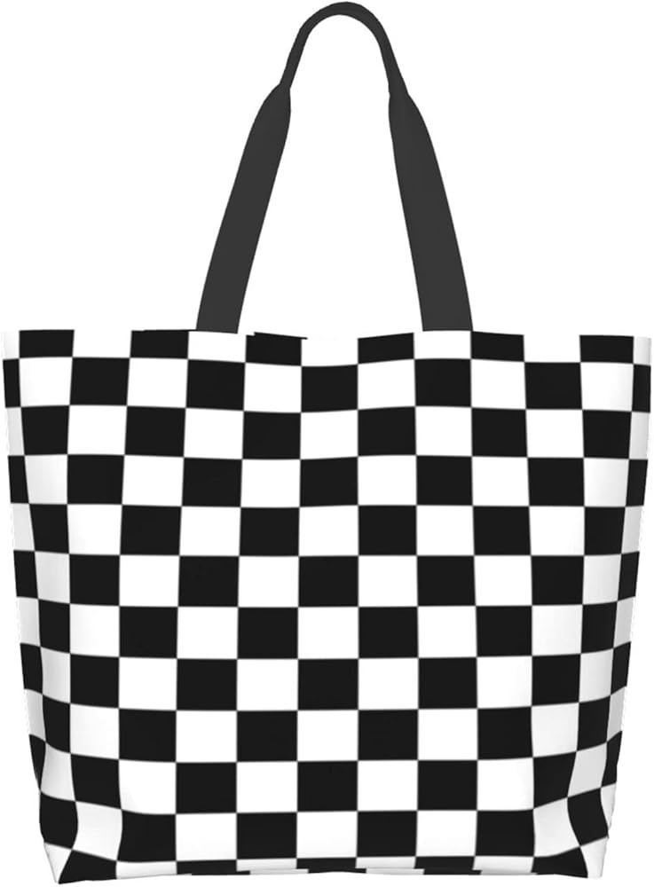 Cute Tote Bag Beach Canvas Bag Travel Reusable Grocery Shopping Bag Tote for Women Men | Amazon (US)