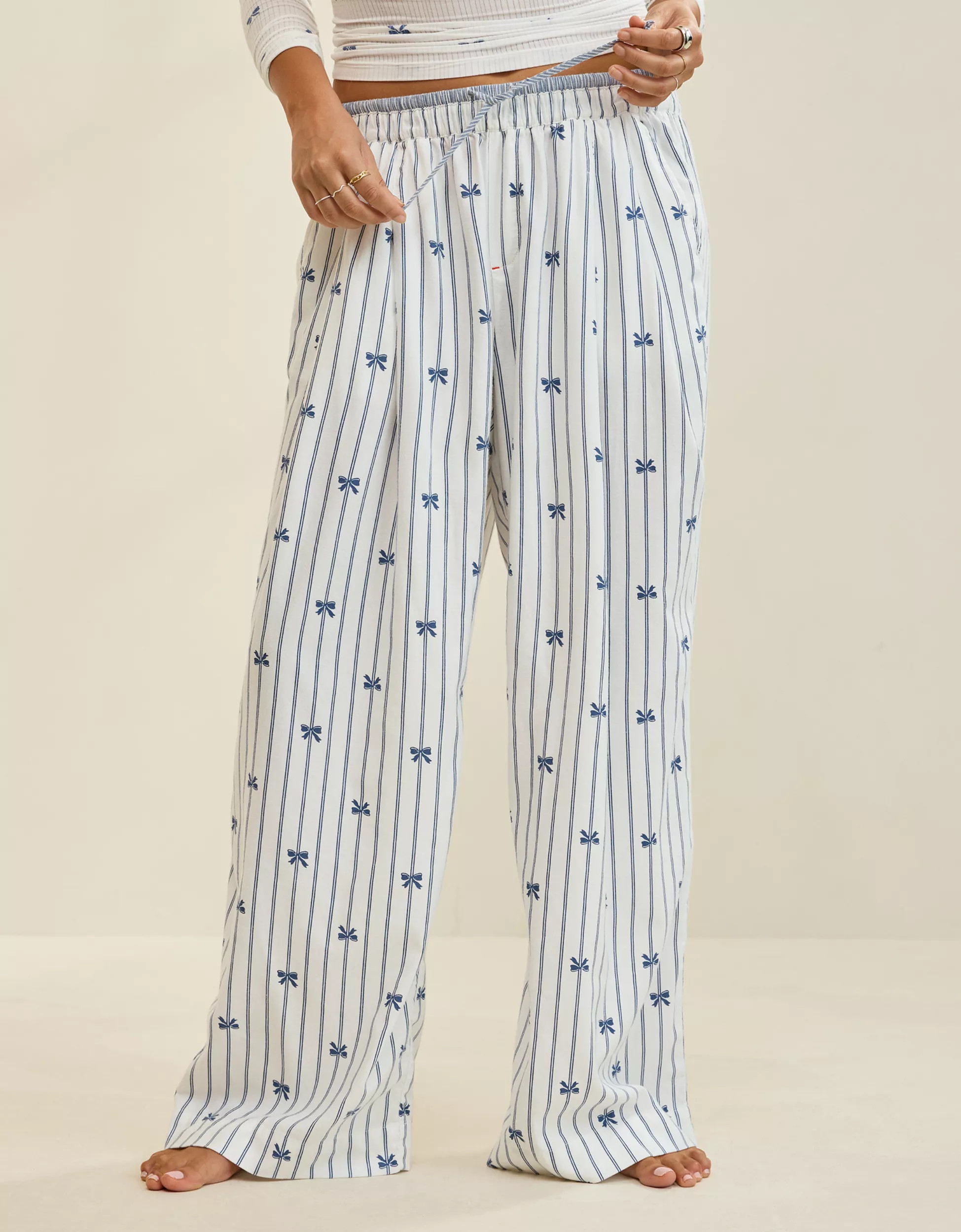 Aerie Flannel Trouser PJ | Aerie