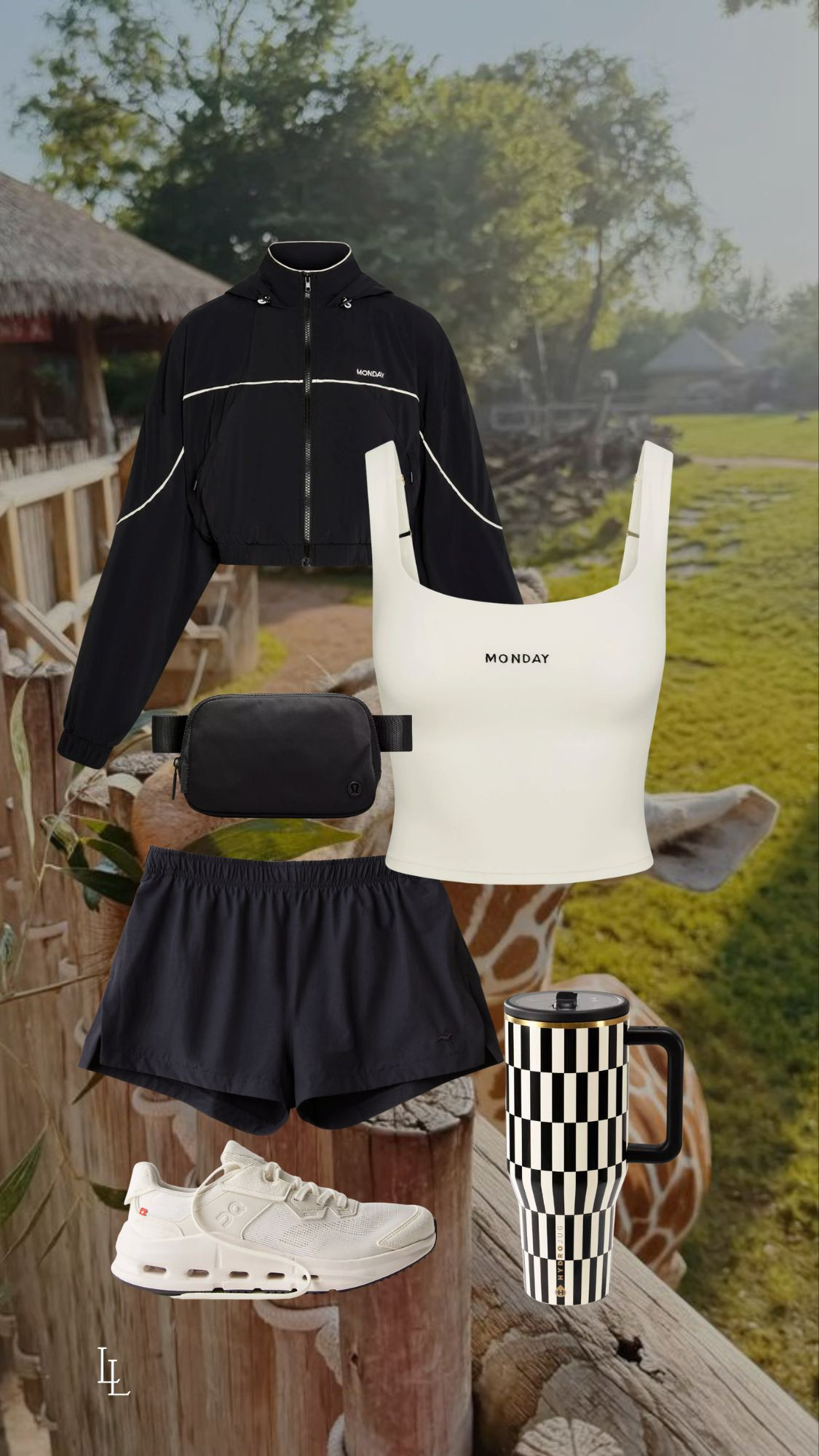 style me for a zoo day with the family! 
Monday body, lululemon, ON, hydrojug 

 #LTKTravel #LTKKids