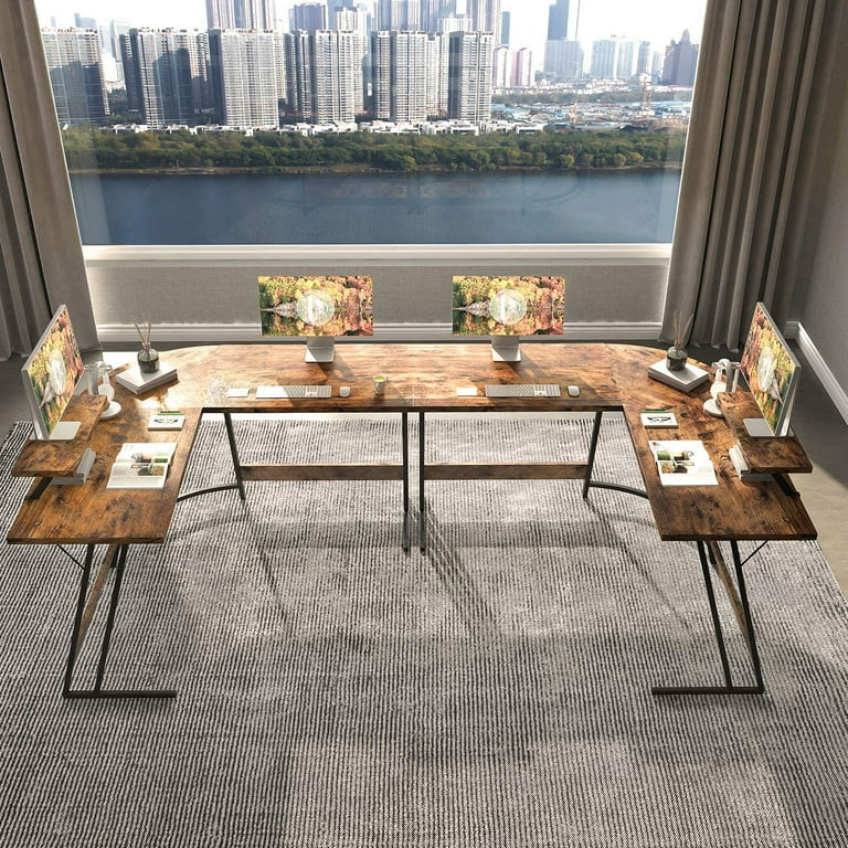 Homall L-Shaped Desk, Home Office Corner Desk, Large Studying Gaming Computer Desk with Removable... | Walmart (US)