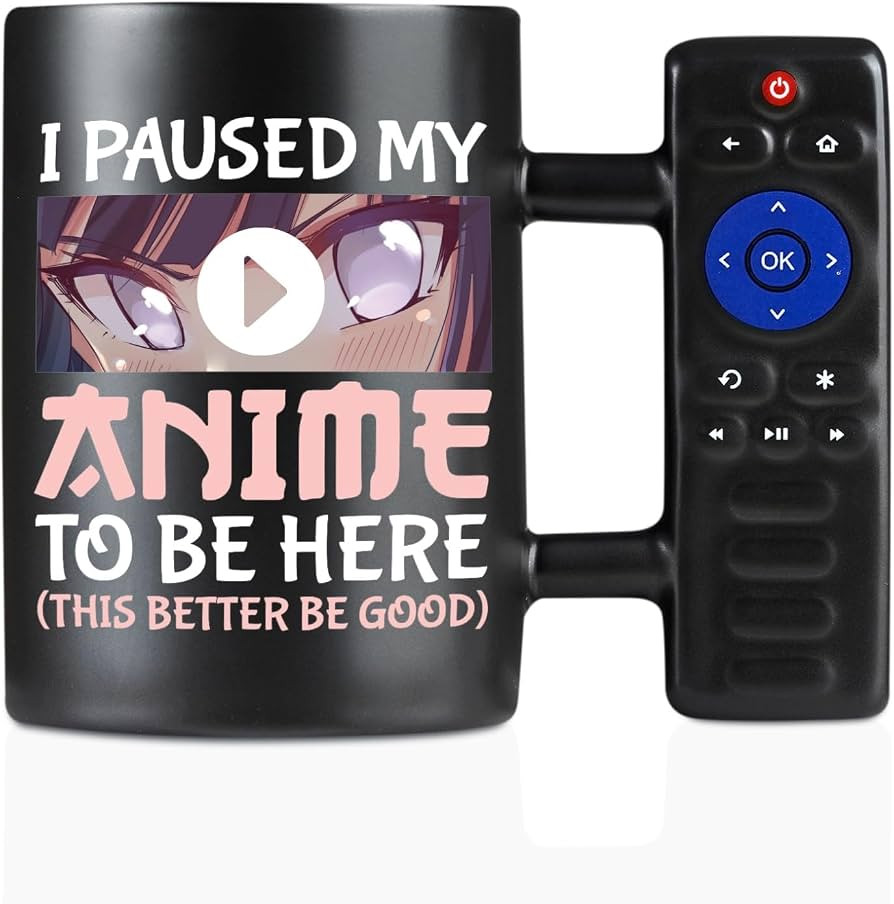 Onebttl Anime Gifts For Men, Women, Boys, Girls - Remote Coffee Mug - Birthday Kawaii Gifts for A... | Amazon (US)