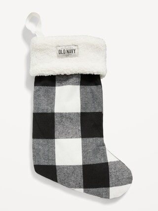 Flannel Christmas Stocking for the Family | Old Navy (US)