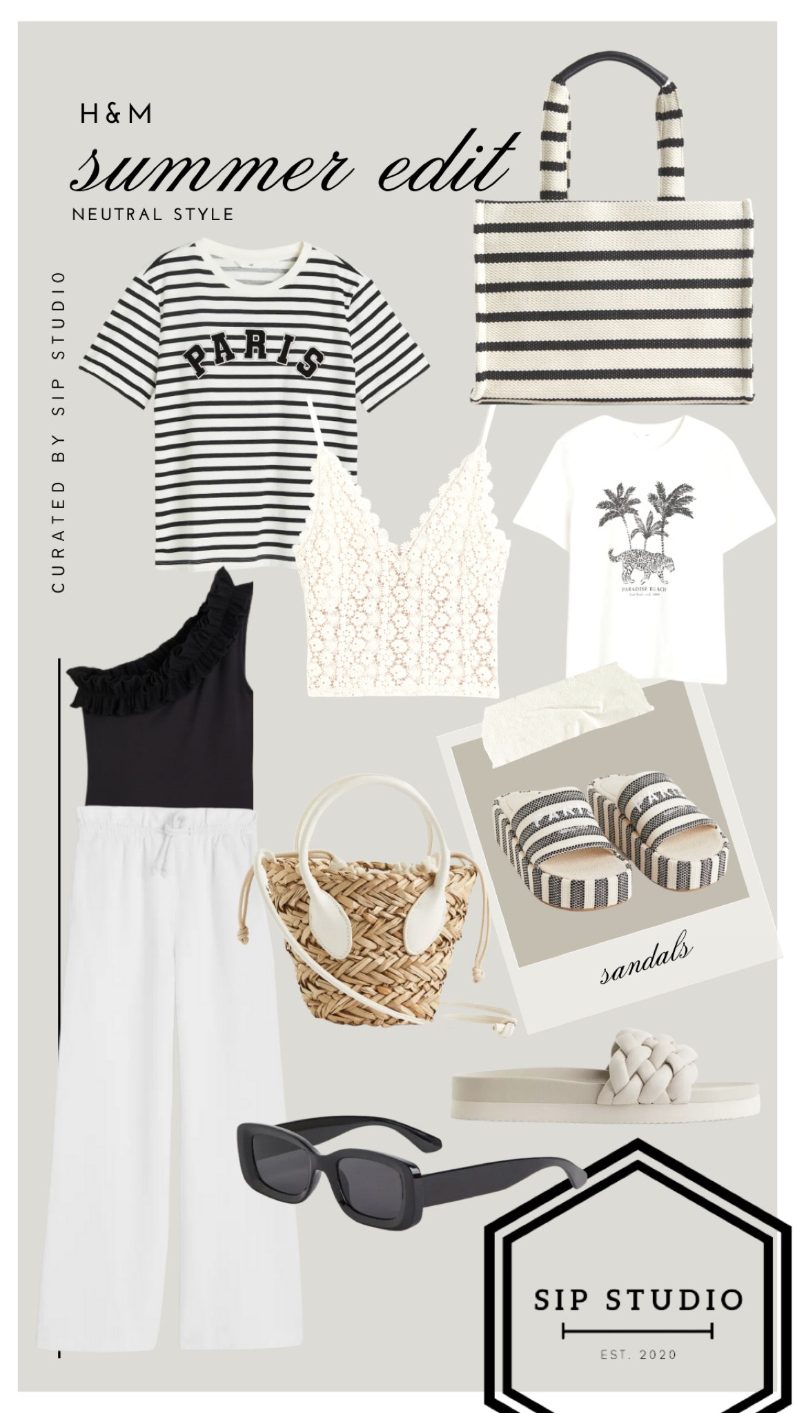 H&M summer Edit 

Neutral style outfits 🖤

#LTKSeasonal #LTKunder100 #LTKstyletip