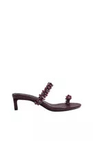 Heeled sandals with flowers | PULL and BEAR UK