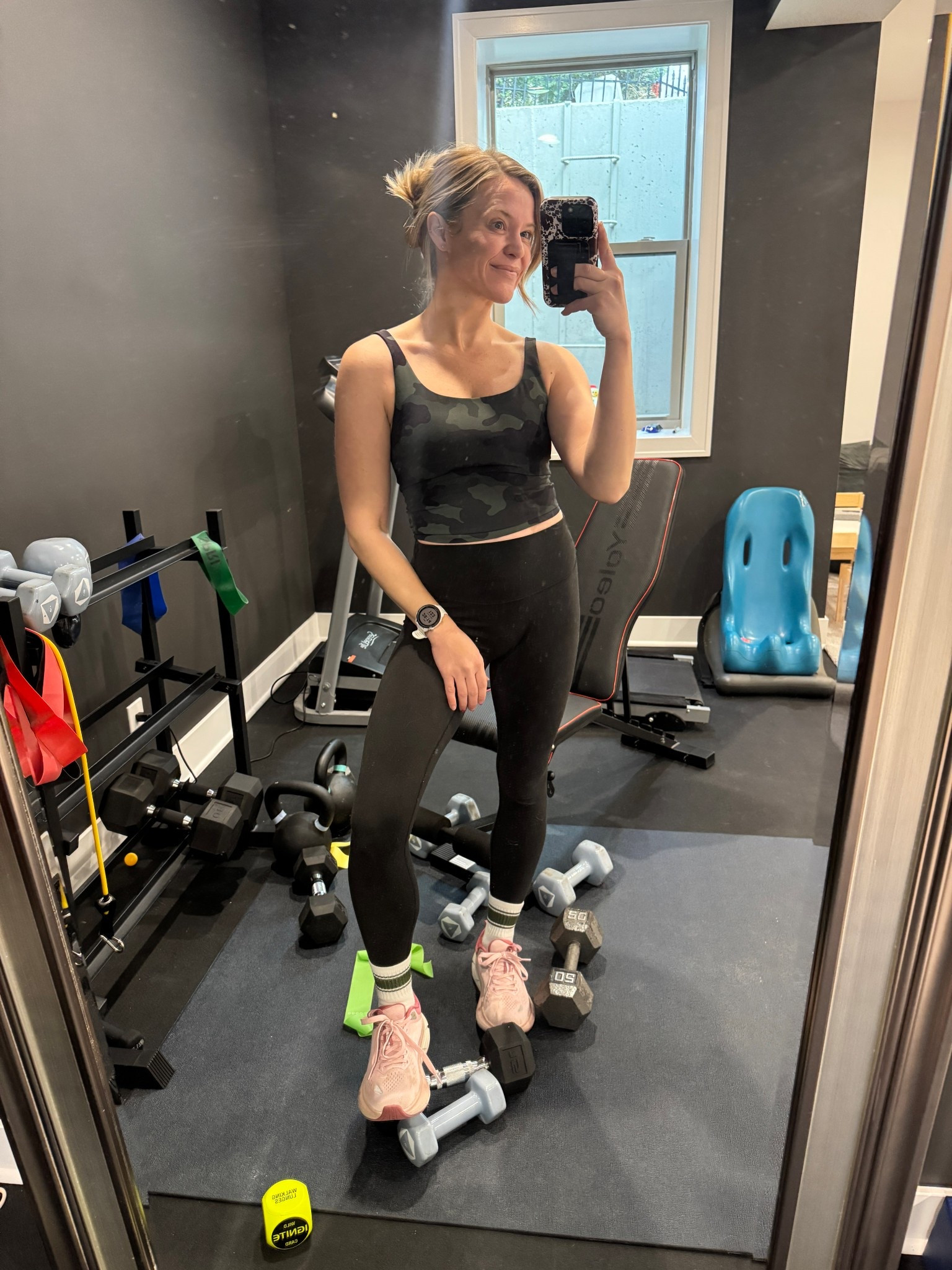 Home gym favorites + workout fit! 

Tank is super affordable from old navy 
Leggings - paragon Fitwear affiliate code wellnessforthewin 
Amazon shoes 



#LTKfitnessgoals #LTKootd #LTKmomlife