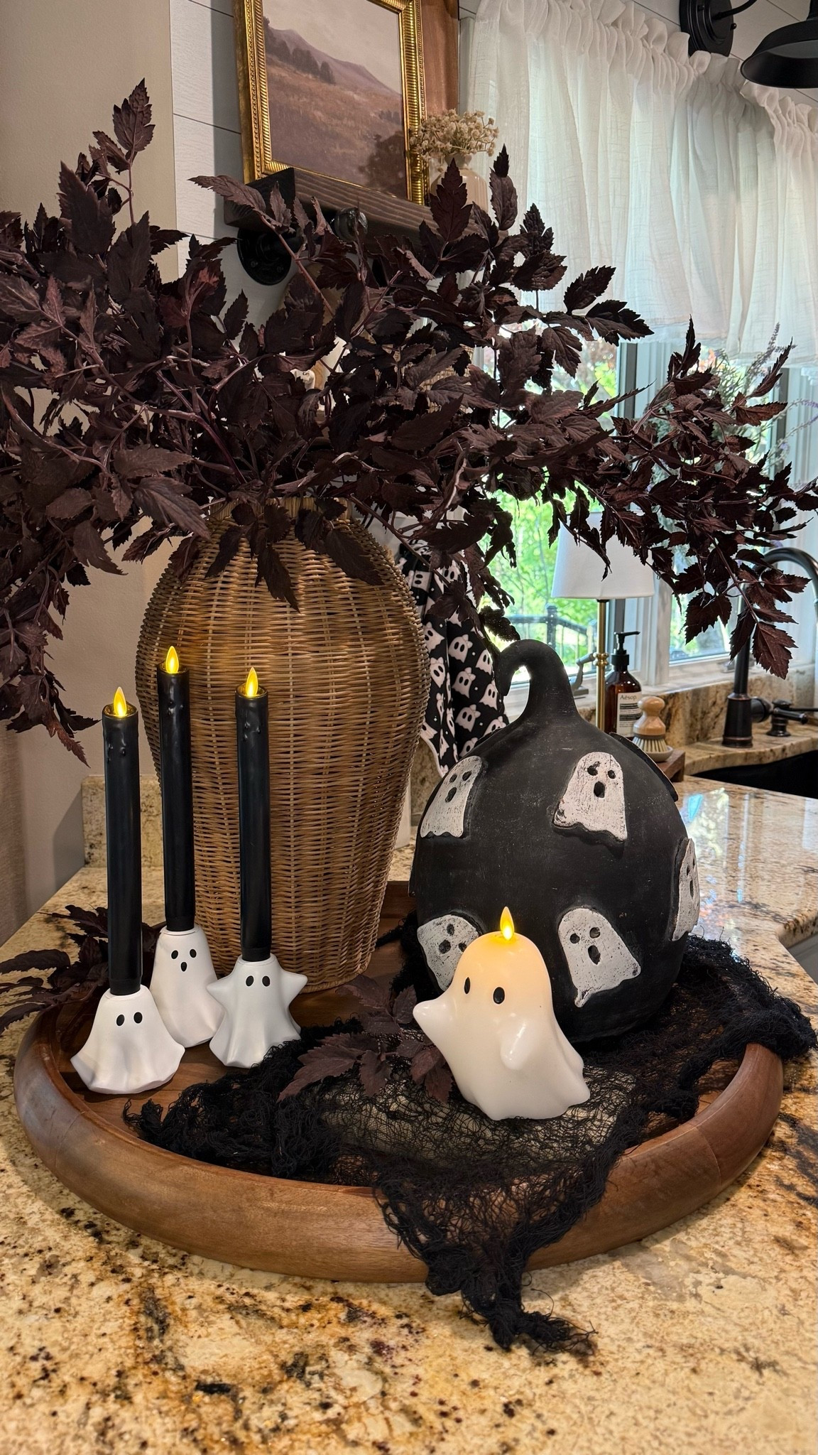 No Tricks…  Just a BOO-tiful Centerpiece Featuring Luminara. 

*Reference: 6 stems in vase. 

One of my favorite ways to create a warm, inviting Halloween atmosphere is with Luminara Flameless Candles. Their signature moving-flame technology creates the realistic look of a flickering candle, giving your home that cozy glow without the worry of an open flame. 

They’re perfect for styling centerpieces, mantels, coffee tables, and shelves, adding beautiful ambiance that lasts all season long. Because every ghost deserves a glow-up. 👻✨

#HalloweenDecor #HalloweenCenterpiece #CozyHalloween #FallDecor #homedecor

#LTKSaleAlert #LTKHome #LTKSeasonal