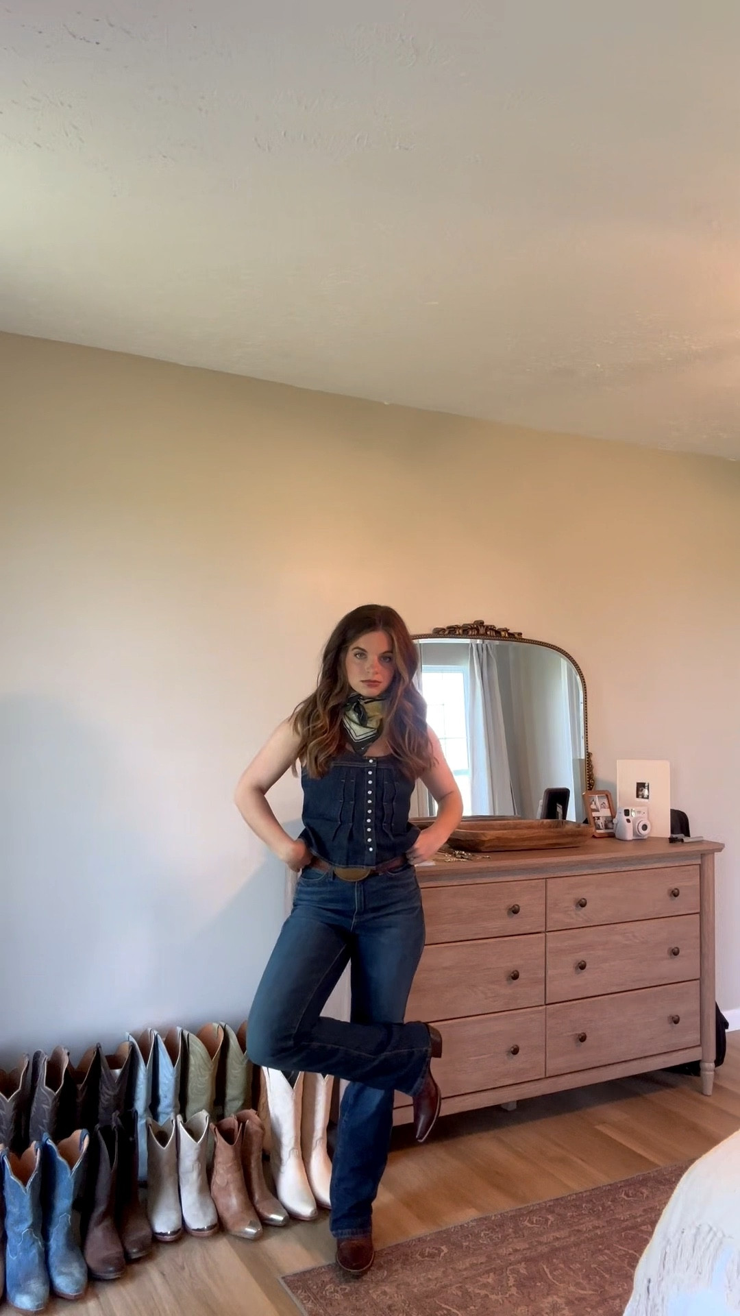 Headed to the rodeo tonight! Sharing all my cutie outfit details! @Wrangler 

#LTKootd #LTKFestival #LTKgrwm