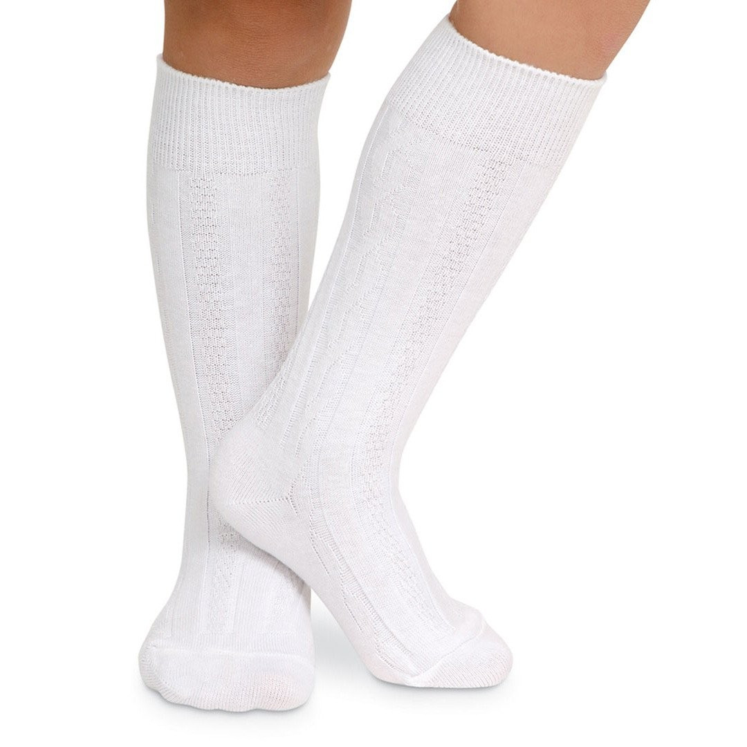 Jefferies Cable Knit Knee Socks - More Colors | The Beaufort Bonnet Company