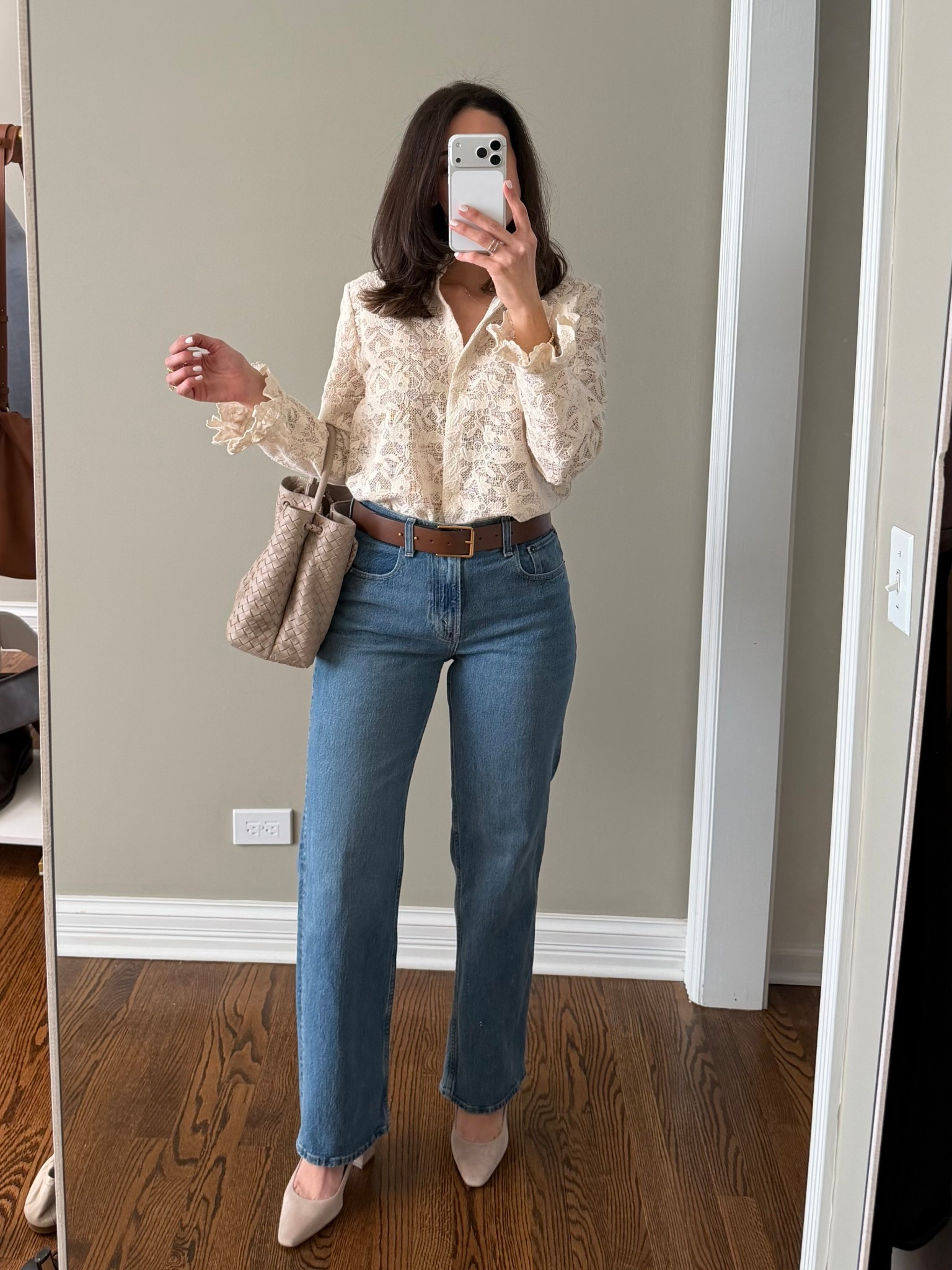 Cute top and jeans spring outfit @SEZANE 
Wearing top size small


#LTKMothersDay #LTKgrwm #LTKootd