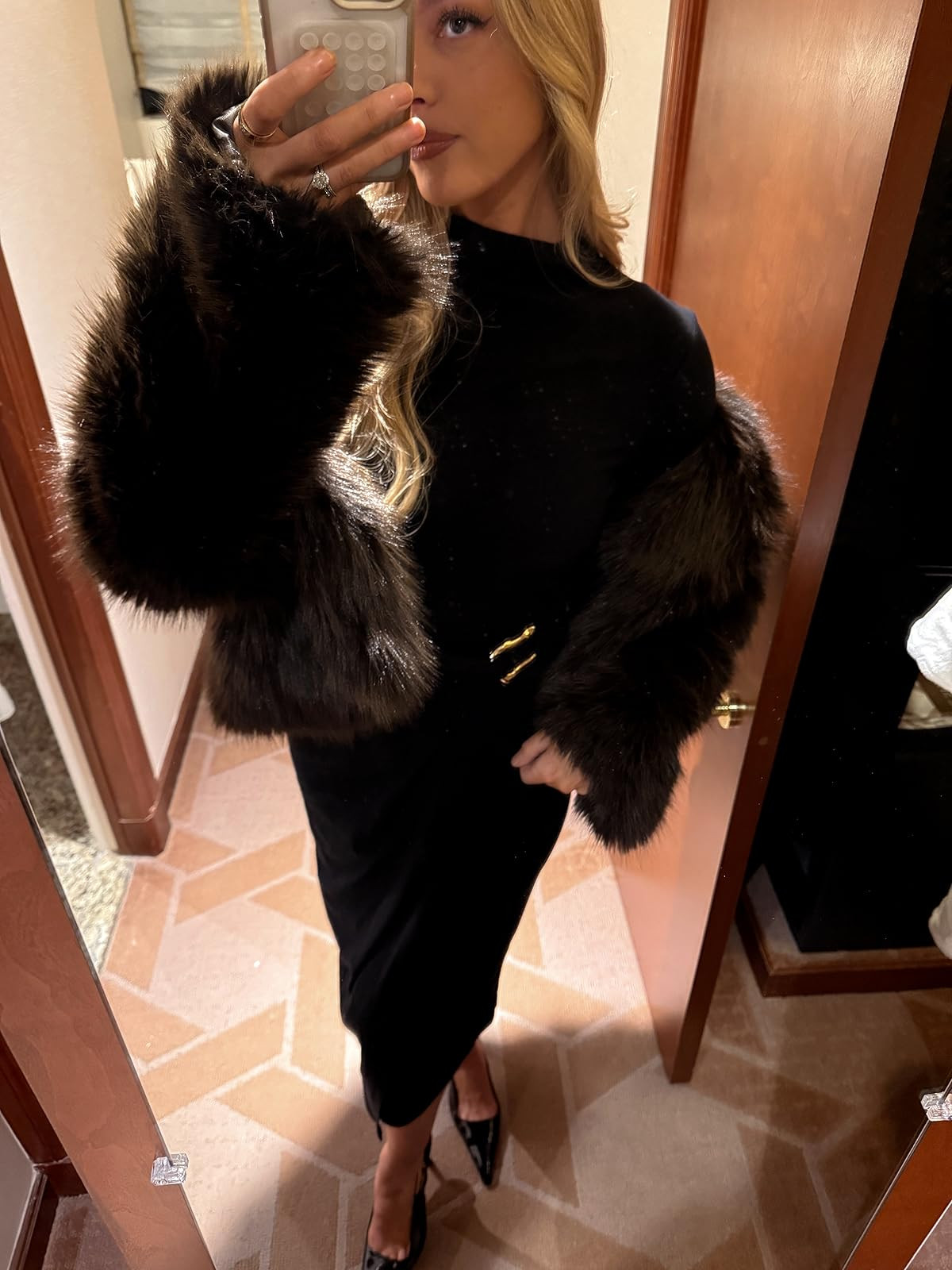 dressy holiday outfit for dinner and drinks in New York! | Amazon (US)