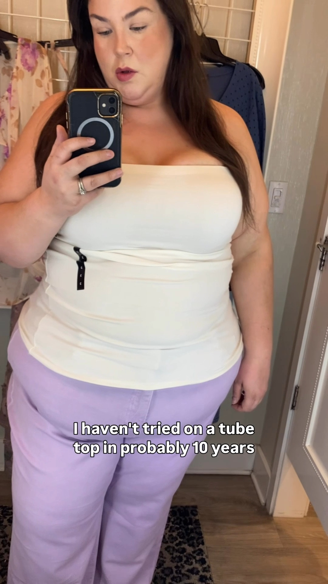 The more I look at it, the more I like it honestly 💜 😃 

#LTKPlusSize