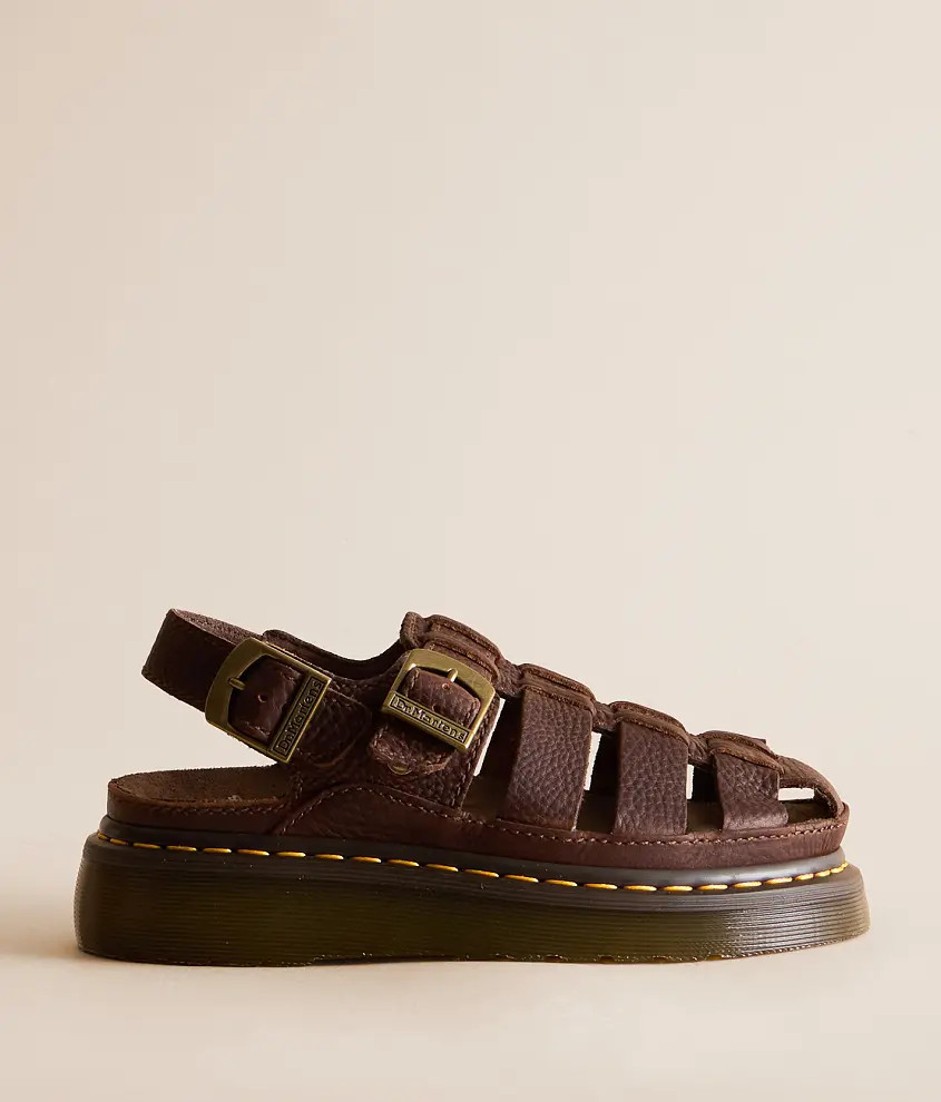 Wrenlie Grizzly Leather Sandal | Buckle