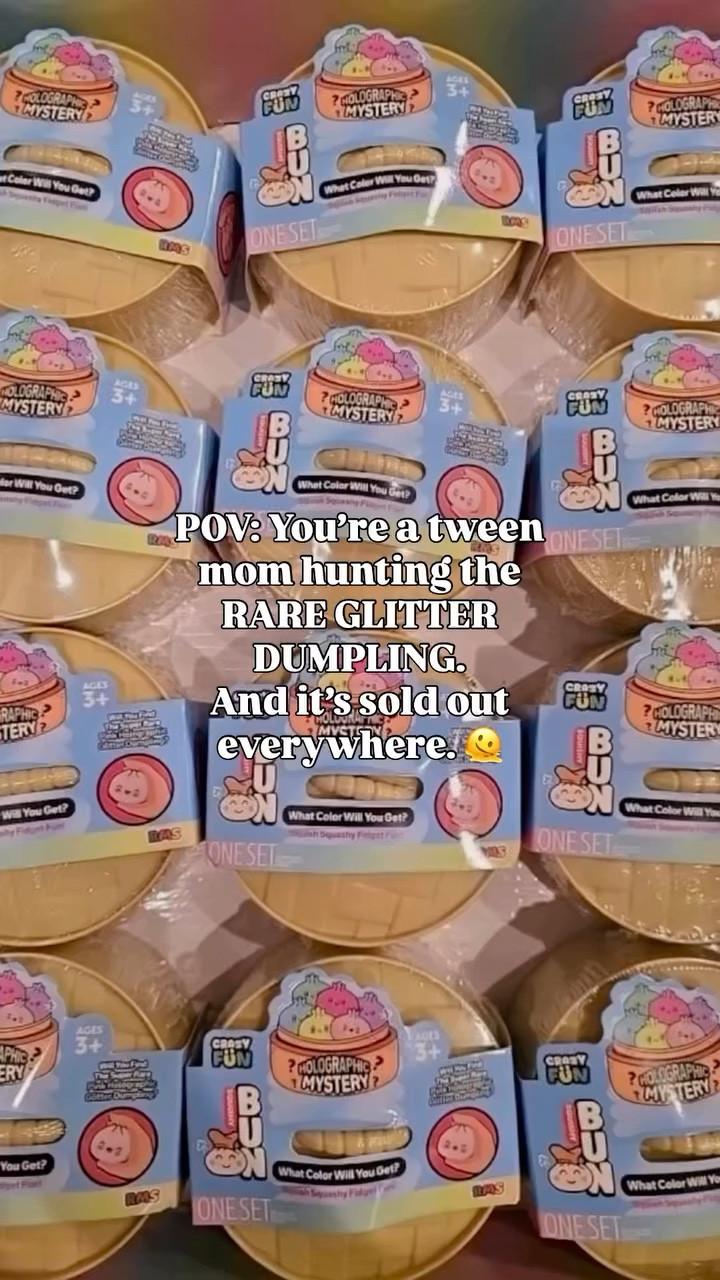 May your Five Below be stocked. May the mystery bun be rare. May the odds be ever in your favor. 🙏 😂

#tweenmomlife #glitterdumpling #fivebelowfinds #glitterdumpling #squishy