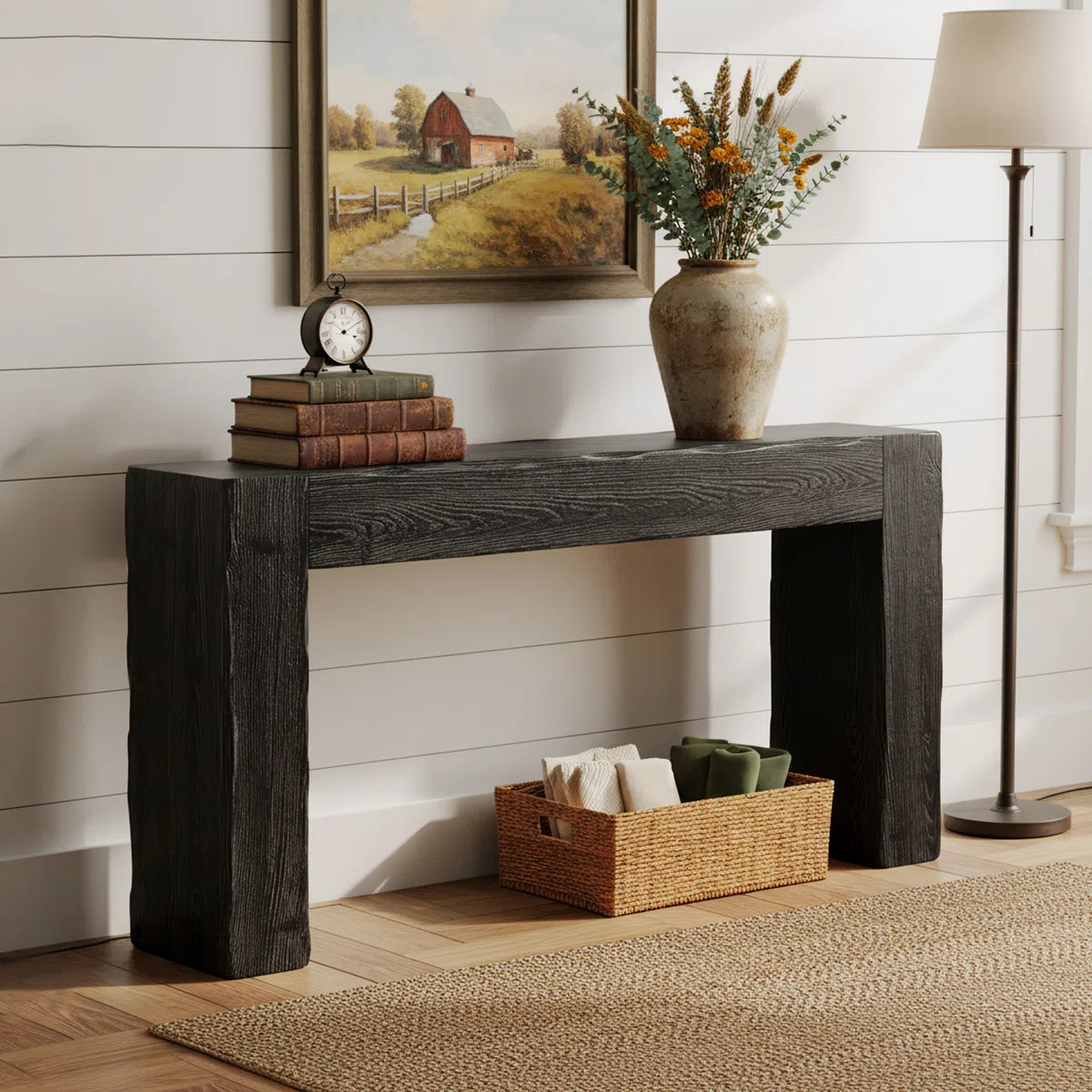 63-Inch Solid Wood Console Table | Wayfair North America