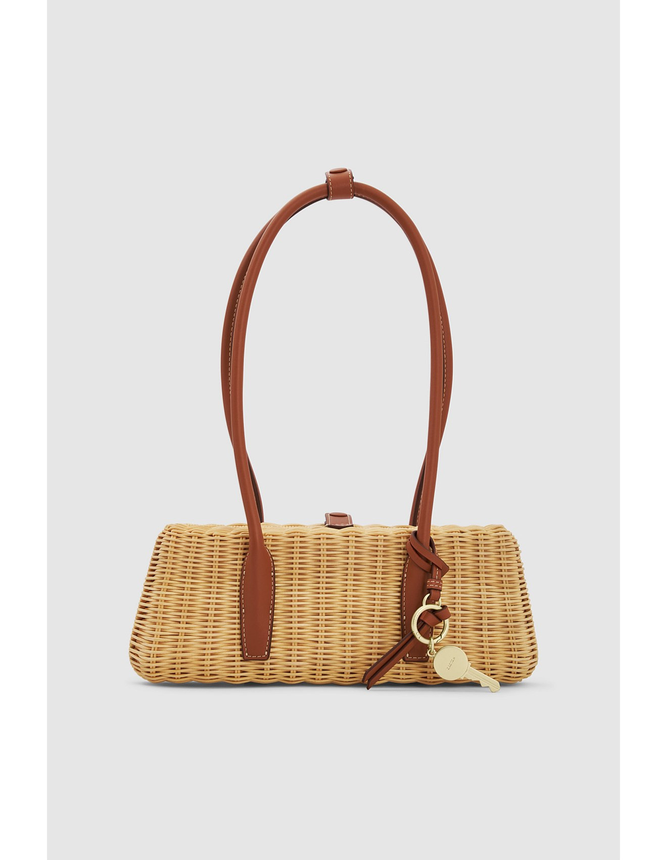 Oroton Louisa Wicker Bag | David Jones | David Jones (Australia & New Zealand)