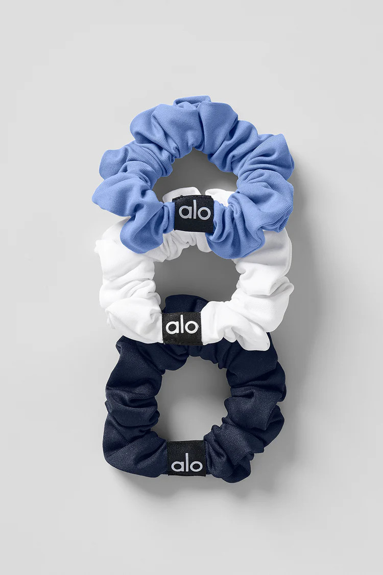 Fresh Mini Scrunchie 3-Pack | Alo Yoga (US)