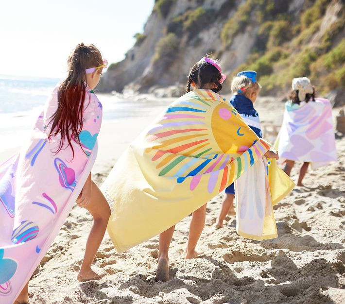 Sun Kid Beach Towel | Pottery Barn Kids