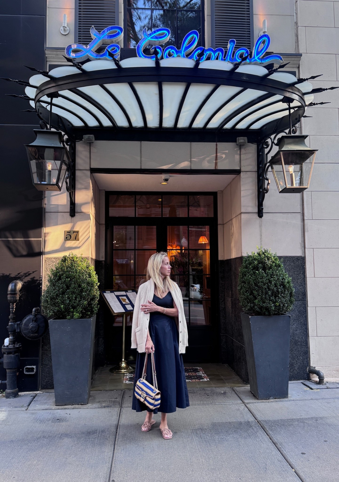 Dinner out on the town 🍾

Gretchen is in Chicago her Mom and they are headed to dinner downtown!

Sizing notes:
Dress run tts. Gretchen in a small. Cardigan is tts but is oversized. Gretchen in a small. 

#LTKSeasonal #LTKOver40 #LTKTravel