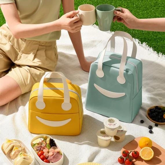 Insulated Lunch Bag Lunch Bag Canvas Lunch Bag Picnic Bag - Etsy | Etsy (US)