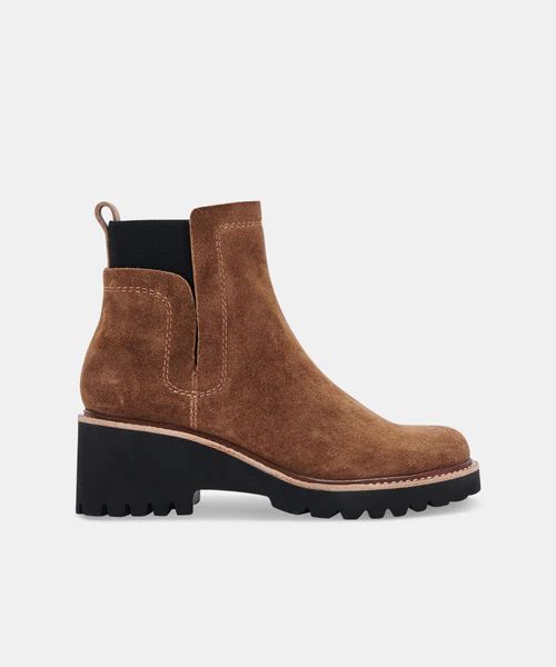 HUEY H2O BOOTS IN DK BROWN SUEDE | DolceVita.com