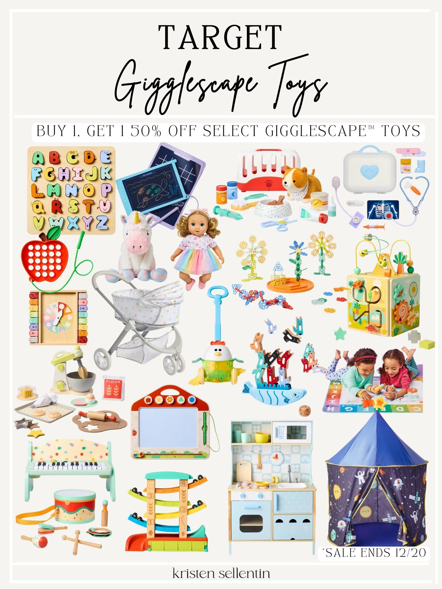 Gigglescape toys @ Target Buy 1, Get 1 50% off! Sale ends 12/20! 

 

#LTKGiftGuide #LTKHoliday #LTKKids