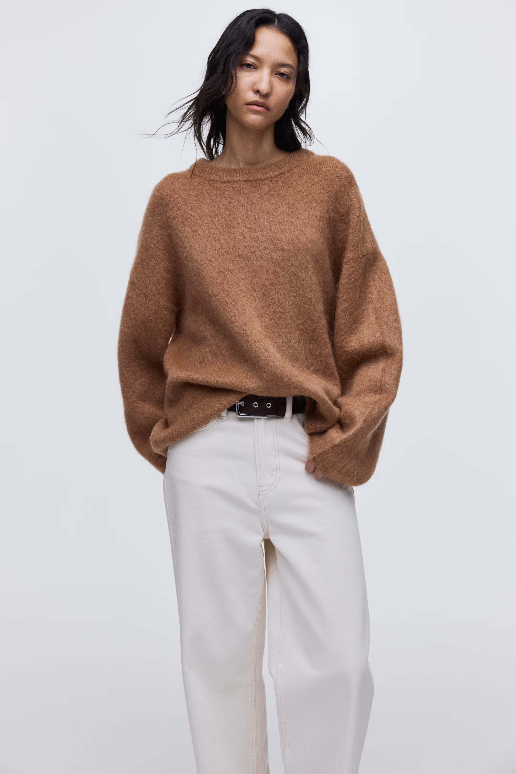 Oversized mohair-blend jumper | H&M (UK, MY, IN, SG, PH, TW, HK)