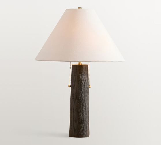 Stella Wood Table Lamp (25") | Pottery Barn (US)