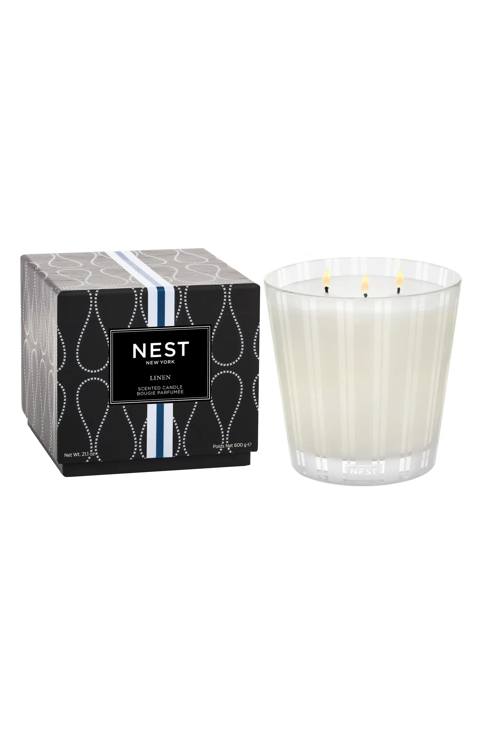 NEST New York Linen 3-Wick Candle | Nordstromrack | Nordstrom Rack