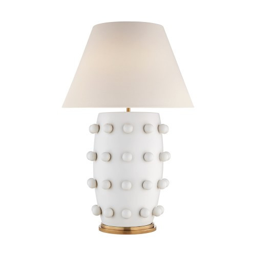 Linden Table Lamp, Large, White | Williams-Sonoma