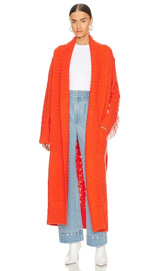 Rodeo Robe in Tangelo | Revolve Clothing (Global)