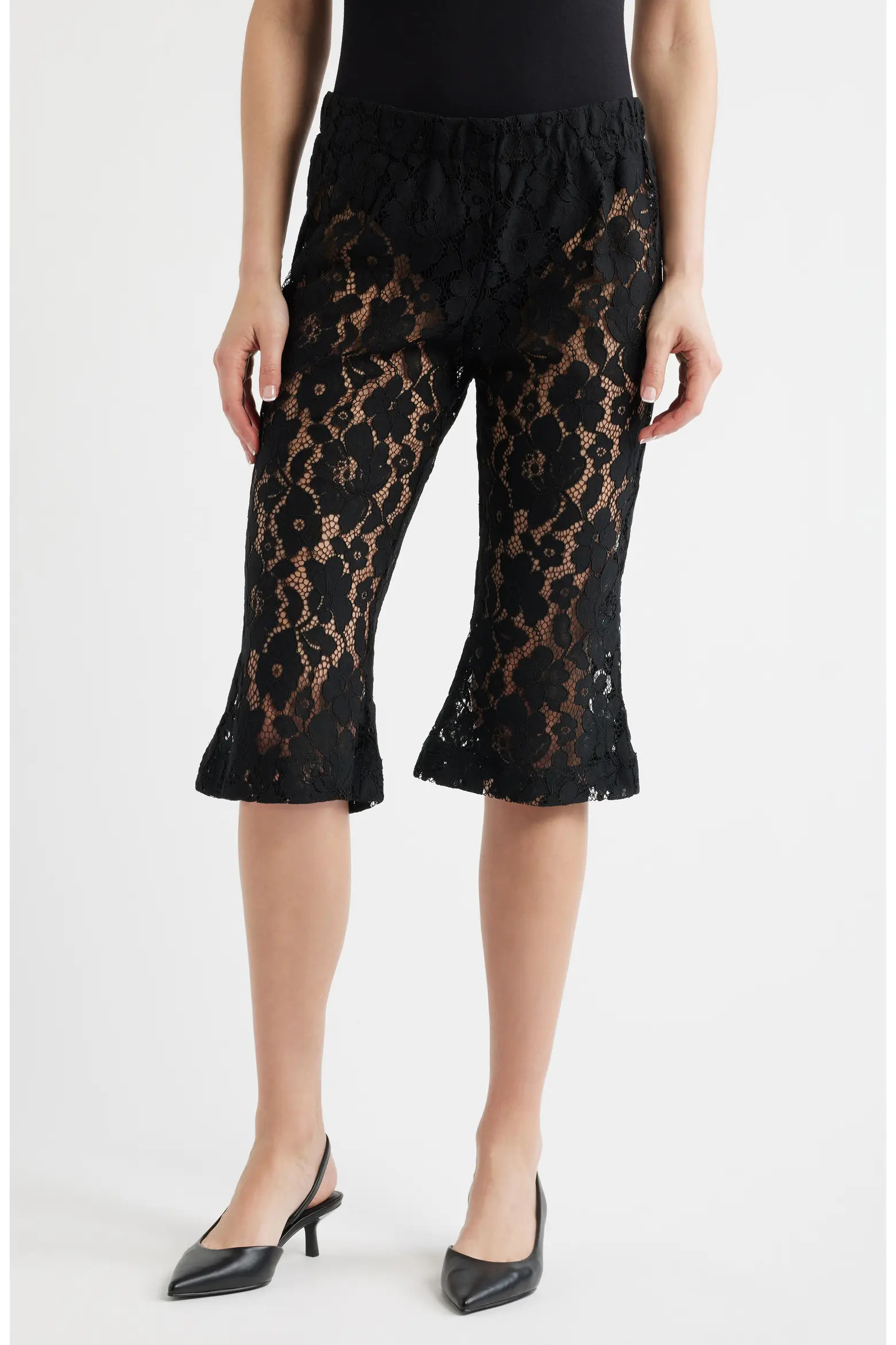 Isla Lace Capri Pants (Women) | Nordstrom | Nordstrom