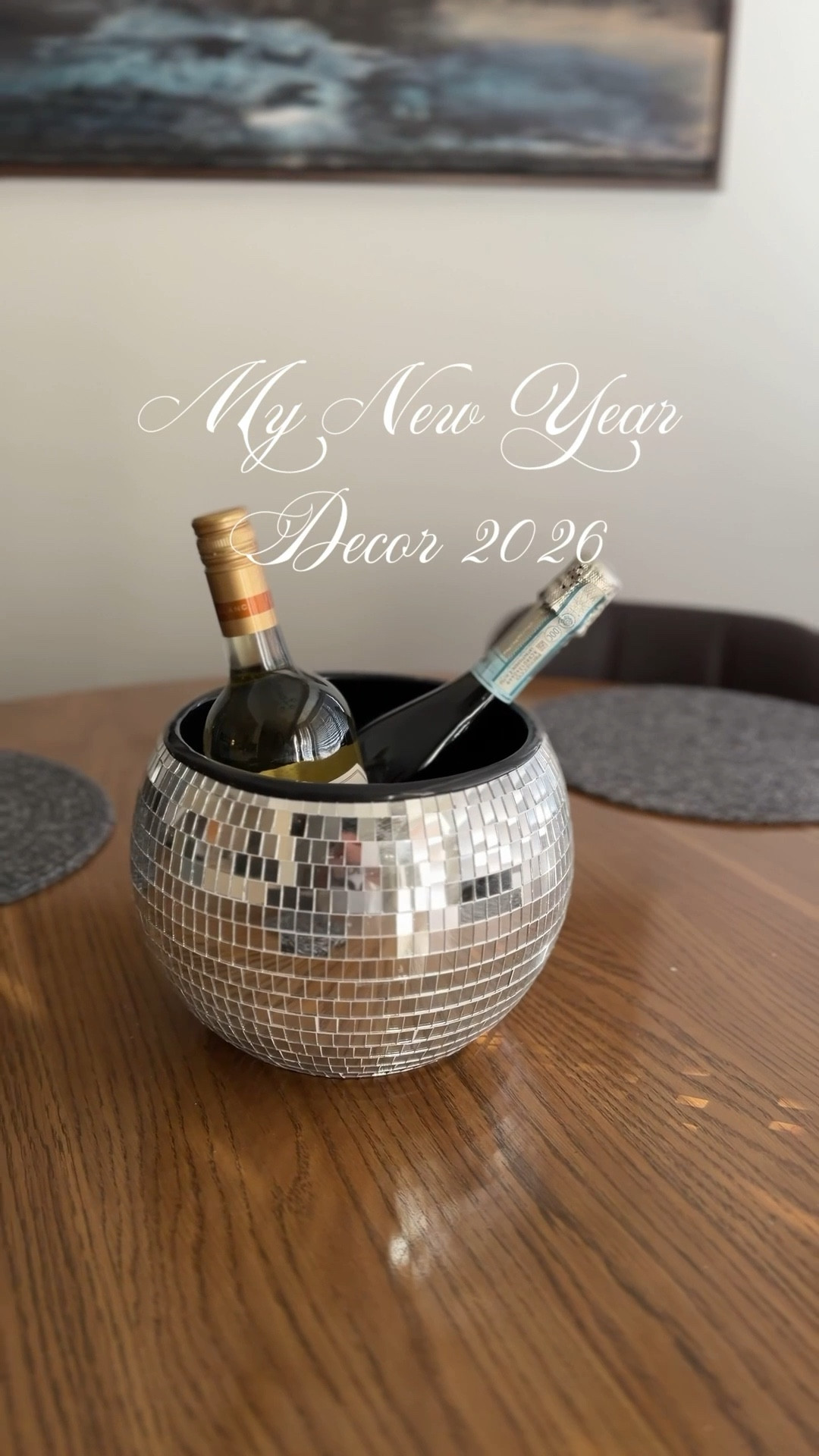 Because I came late to the game this is my New Year’s decor lol 🪩 🤦🏻‍♀️ ✨. Can be use all year round to be honest. 😌 

#LTKHoliday #LTKSeasonal #LTKmomlife