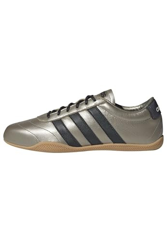 adidas Womens Grand Court Lo Sneakers Shoes Casual - Silver - Size 10.5 M | Amazon (US)