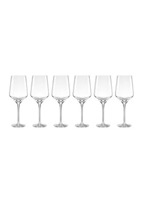 Lenox Set of 6 Tuscany Classics Angled Wine Glasses | Belk