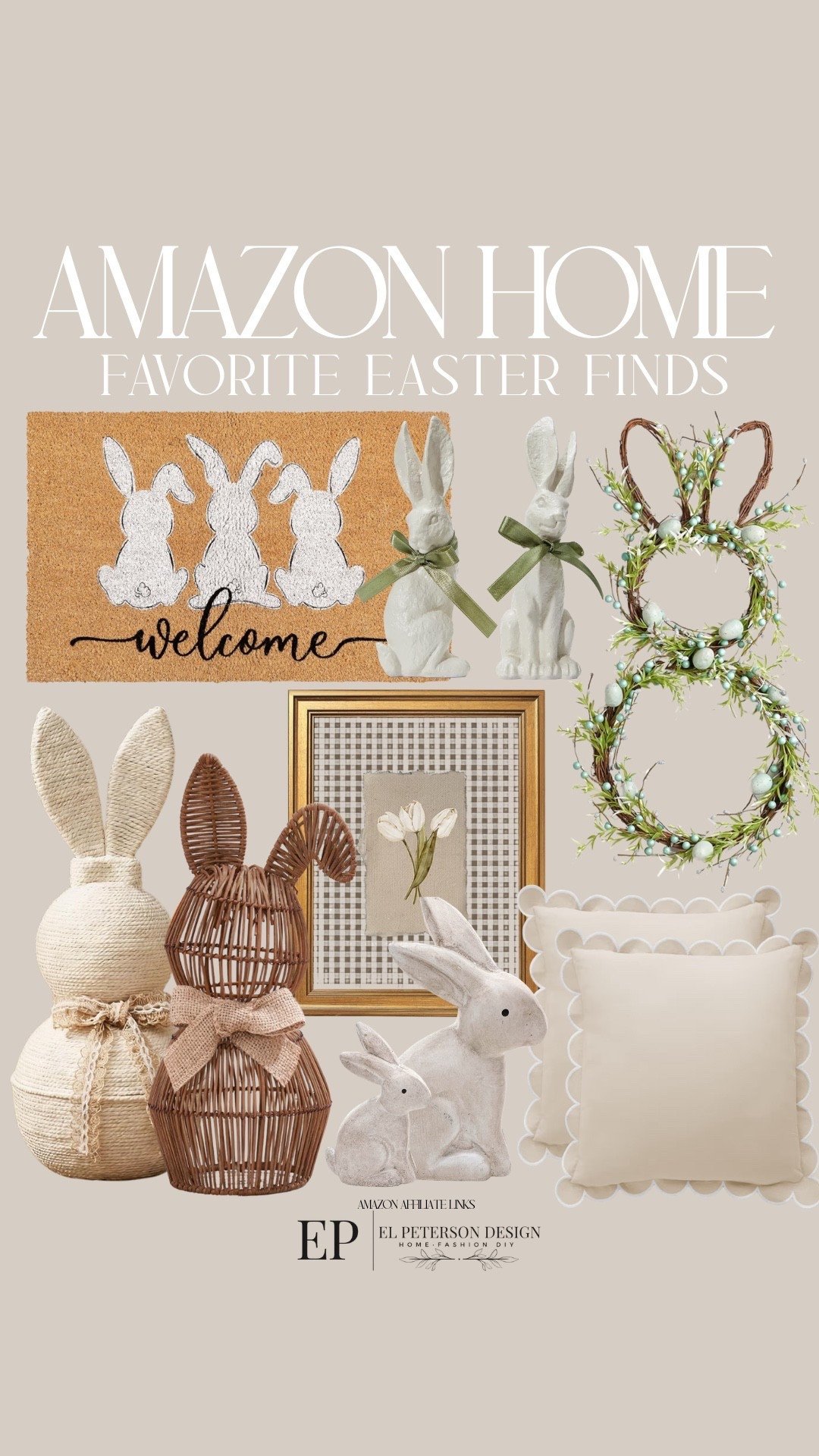 Amazon Home
Easter Finds
Door mat
Artwork
Bunnies
Pillows
Wreath


#LTKHome