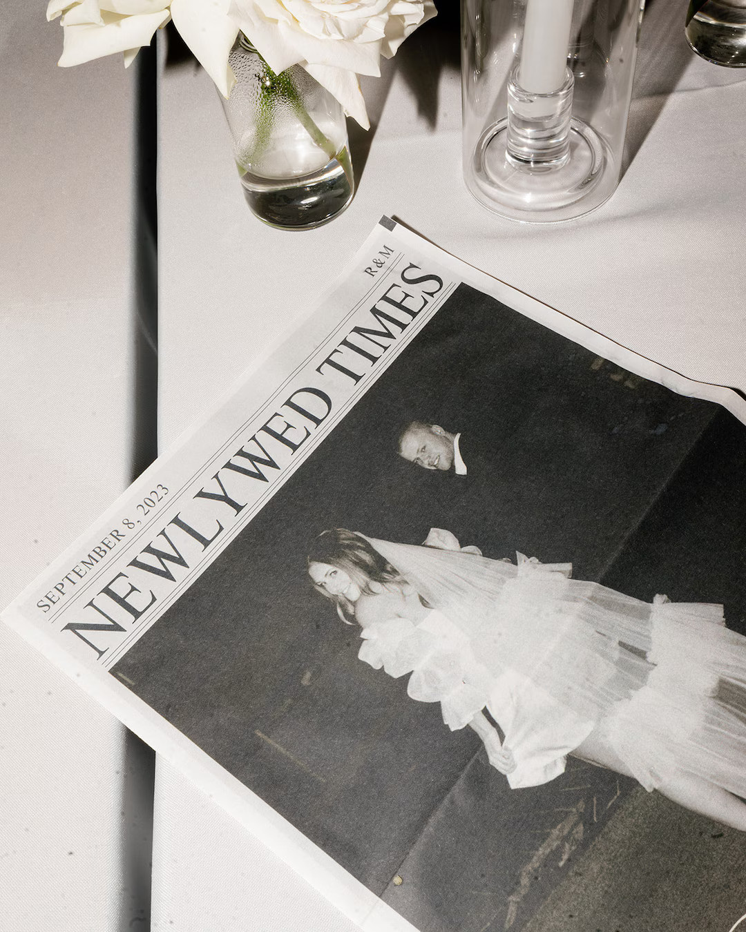 Custom Wedding Newspaper Template, Newspaper Template, Custom Newspaper, Newlywed Times, Newspape... | Etsy (US)