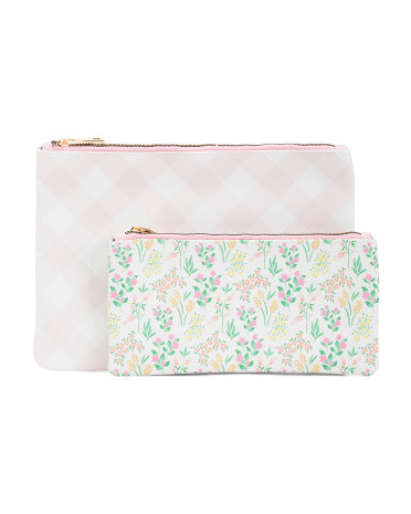 2pc Pencil Pouch Duo With Bow | TJ Maxx